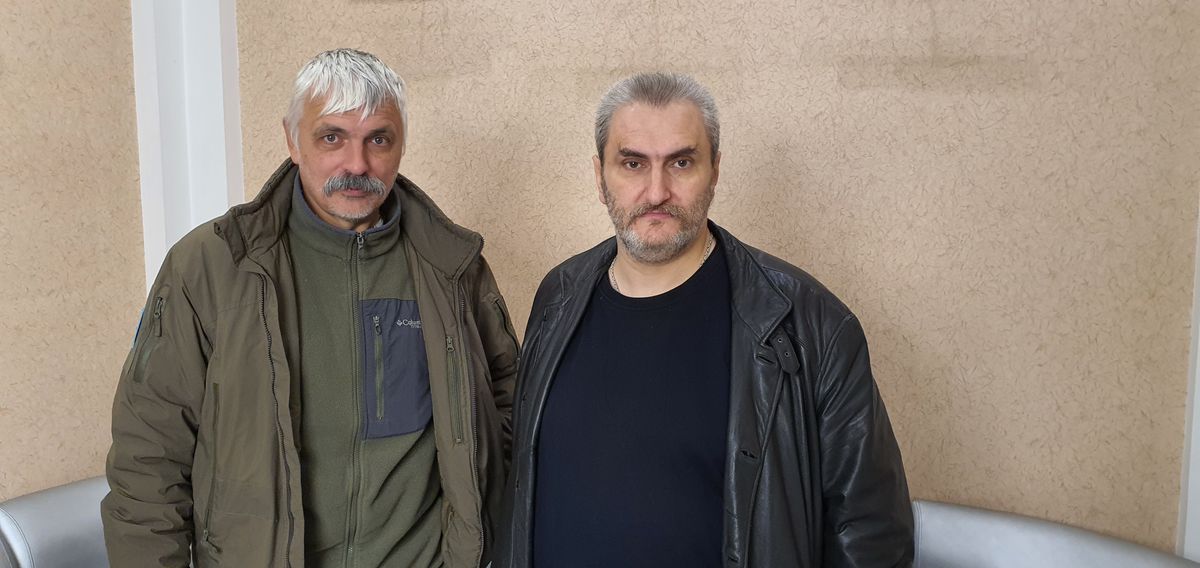 Беседа Бориса Стомахина с Дмитром Корчинским